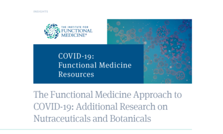 Institute for Functional Medicine: COVID-19 – Additional Research on Nutraceuticals and Botanicals